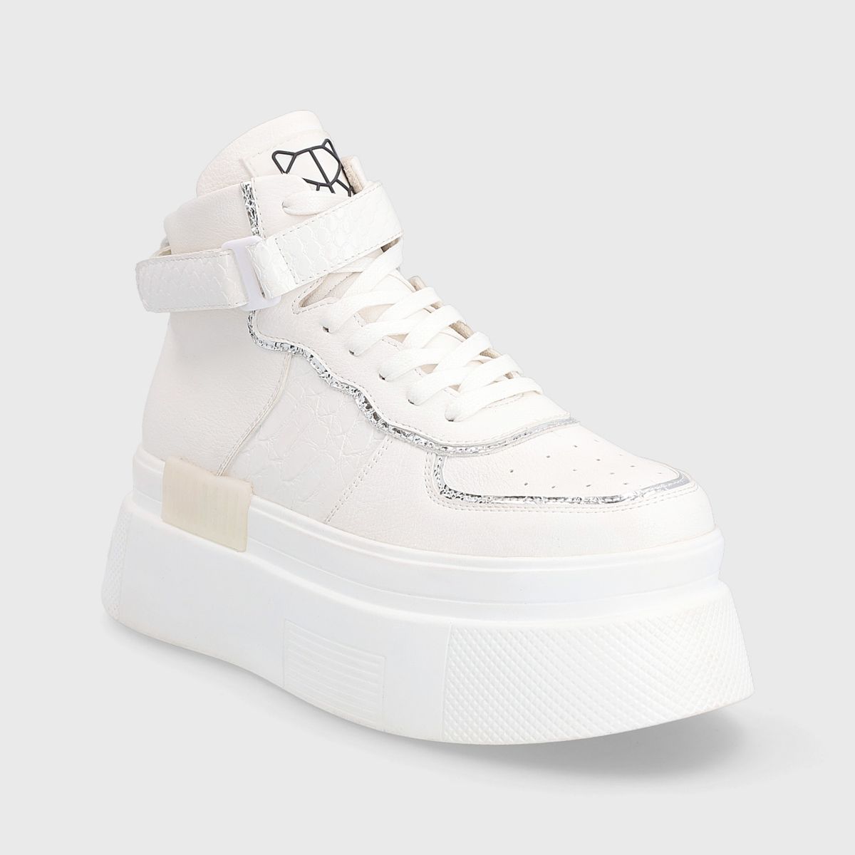 GOTTA - Zapatilla Mujer Plataforma Blanca 13413