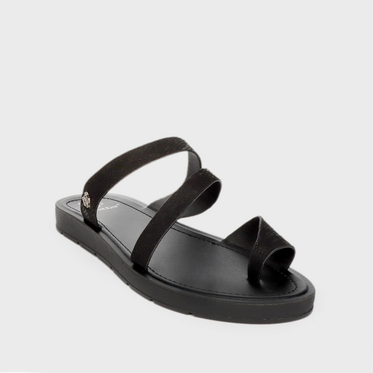 GOTTA - Sandalia Mujer Plana Negra 13252