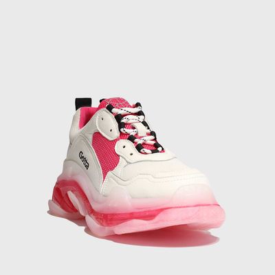 Imagen 2 del producto Zapatilla Mujer Rosada Cuero 13580