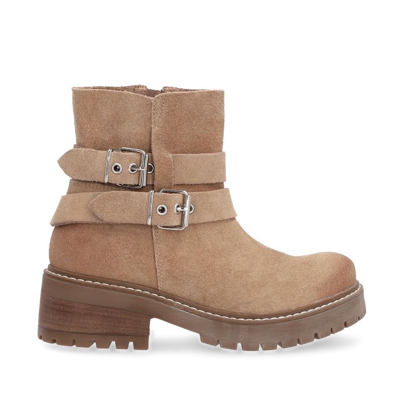 GOTTA - Botín Mujer Cuero Beige 28501