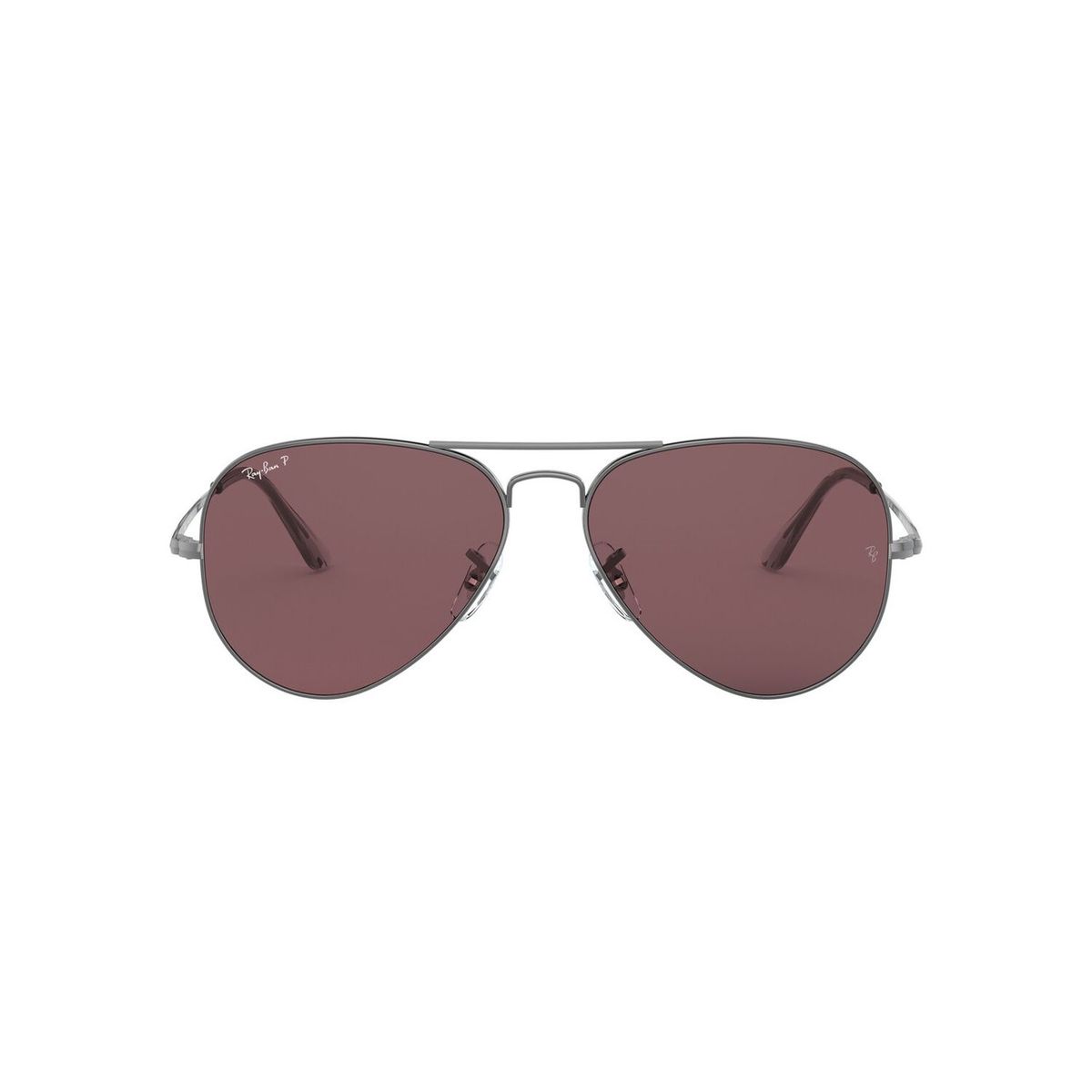 RAY BAN - Anteojos De Sol Ray-Ban RB3689 Aviator Metal Ii Gris