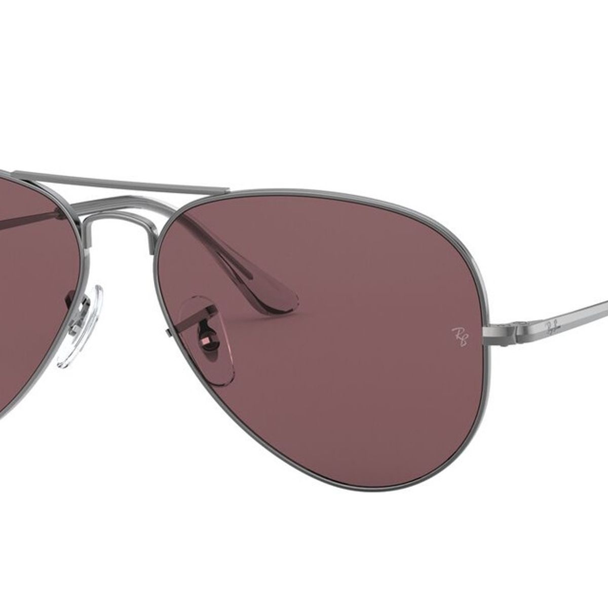 RAY BAN - Anteojos De Sol Ray-Ban RB3689 Aviator Metal Ii Gris