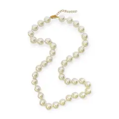 ANDREA COGGIOLA JOYAS - Collar Perlas 10mm Shellpearl Nácar Blanco