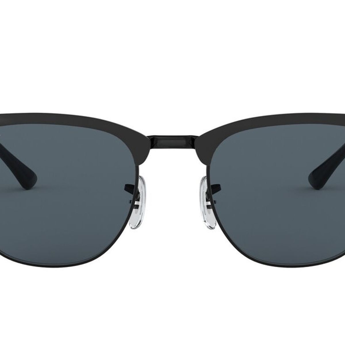 RAY BAN - Anteojos De Sol Ray-Ban RB3716 Clubmaster Metal Negro