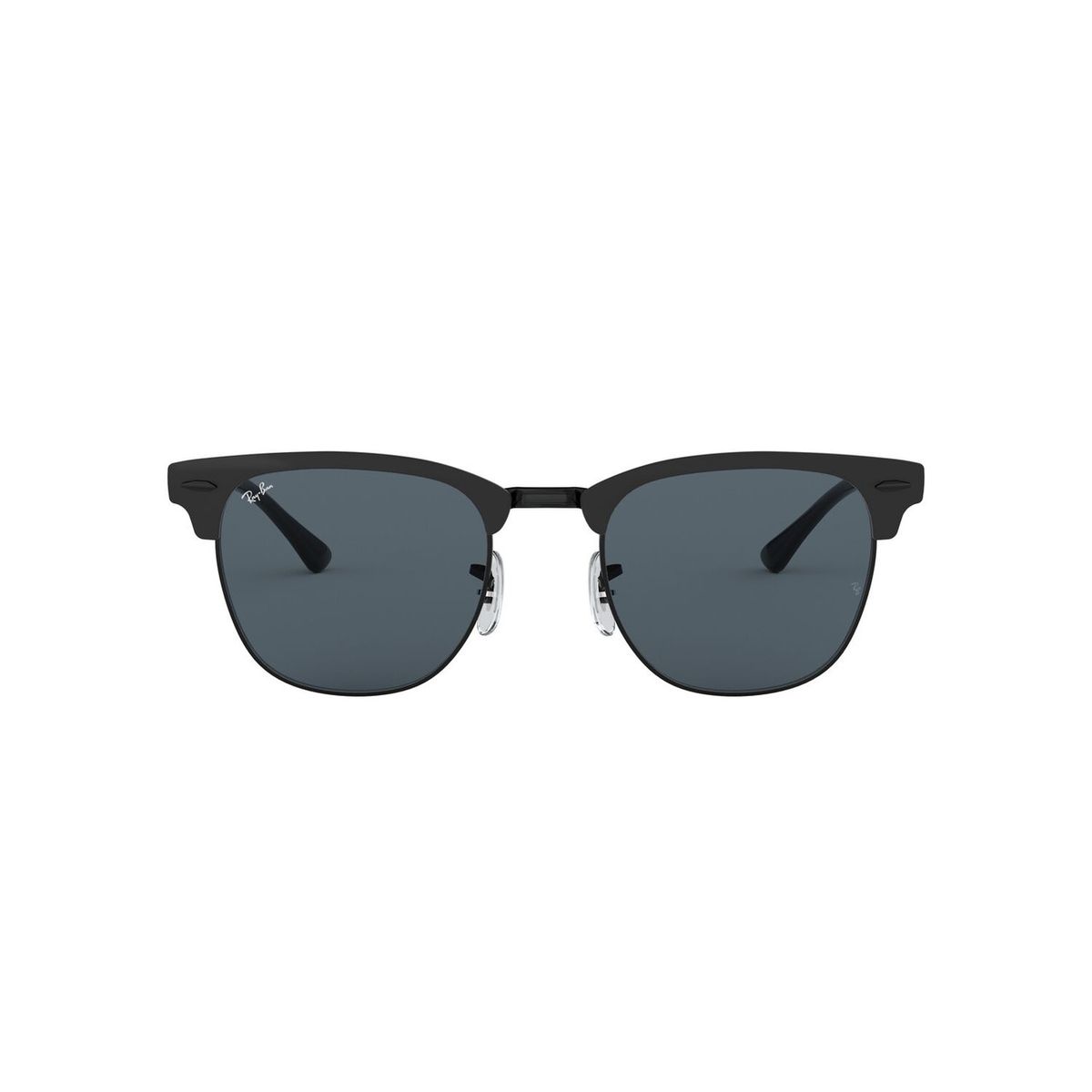 RAY BAN - Anteojos De Sol Ray-Ban RB3716 Clubmaster Metal Negro