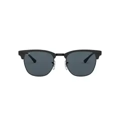 RAY BAN - Anteojos De Sol Ray-Ban RB3716 Clubmaster Metal Negro
