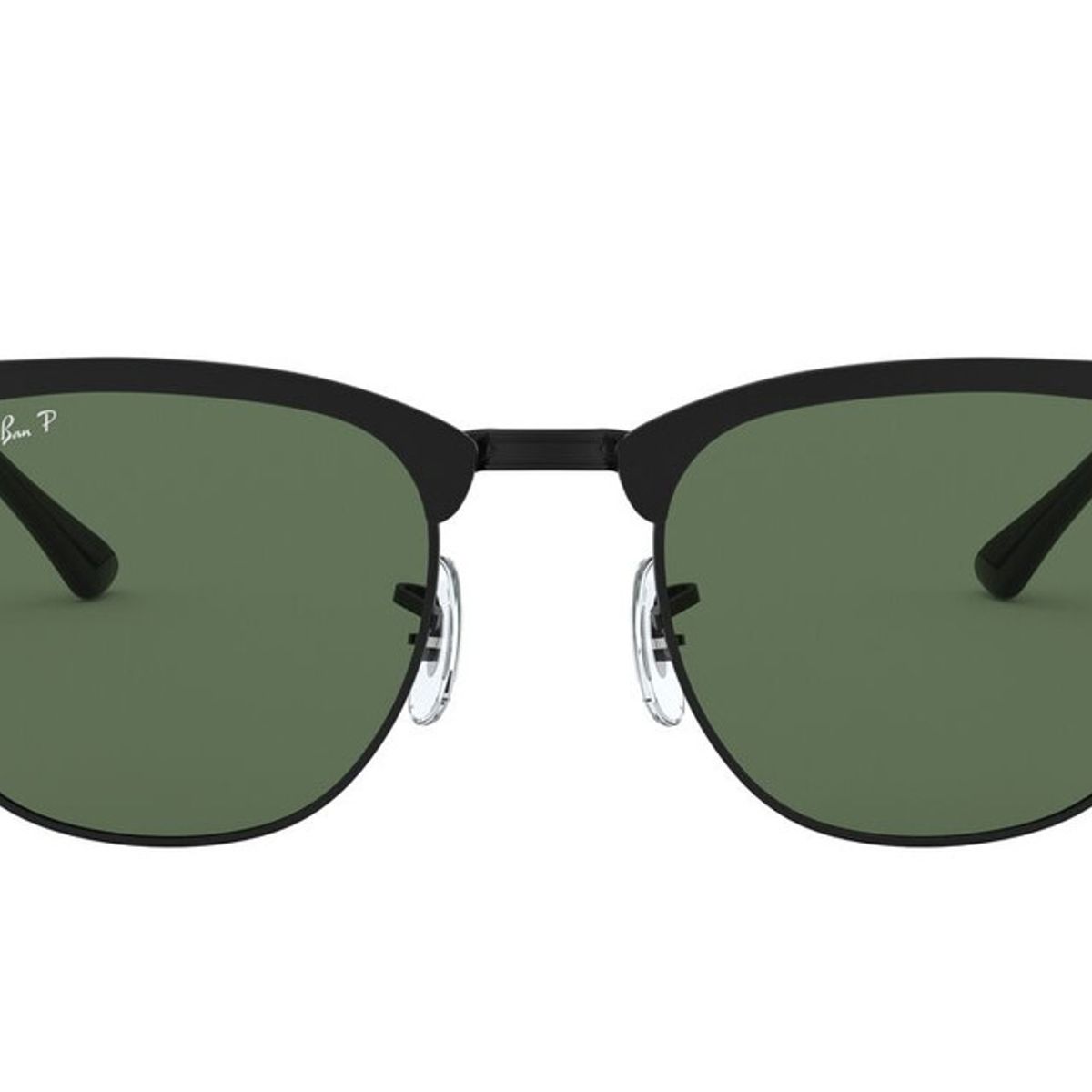 RAY BAN - Anteojos De Sol Ray-Ban RB3716 Clubmaster Metal Negro.