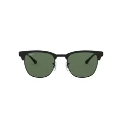 RAY BAN - Anteojos De Sol Ray-Ban RB3716 Clubmaster Metal Negro.
