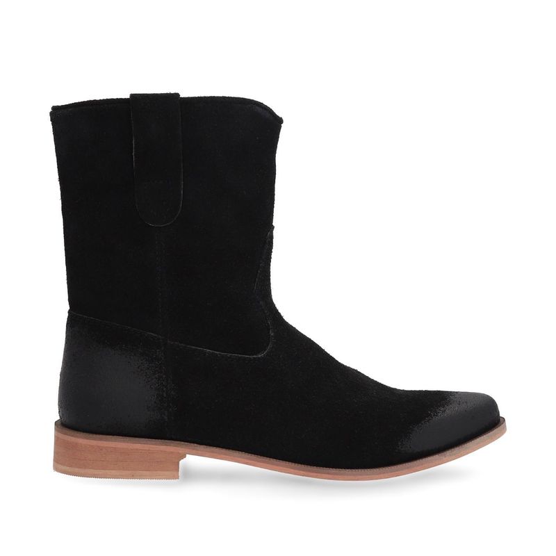 GOTTA - Botín Mujer Cuero Negro 28512