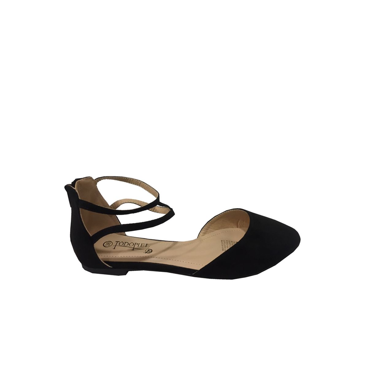 TODOPIEL - Ballerina Mujer Negro Todopiel