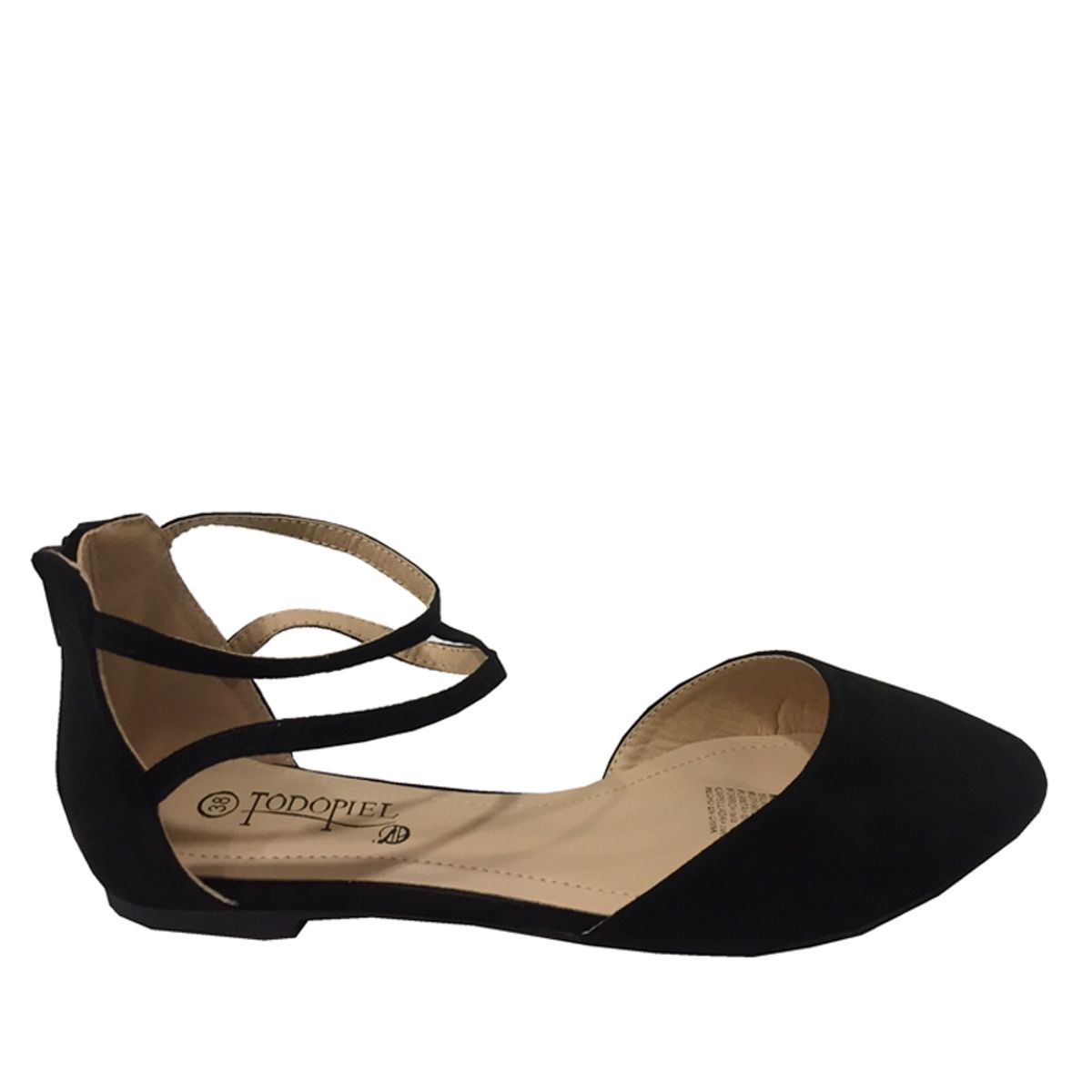 TODOPIEL - Ballerina Mujer Negro Todopiel