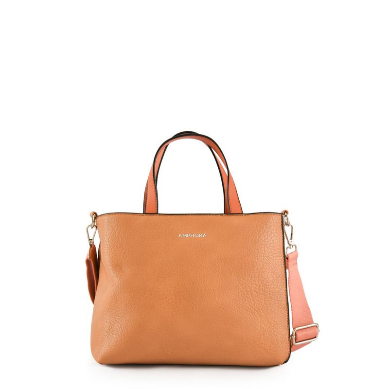 AMPHORA - Cartera Bandolera Pequeña Elsie Camel