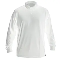 QUEBEC - Polera Cooldry Manga Larga Blanca