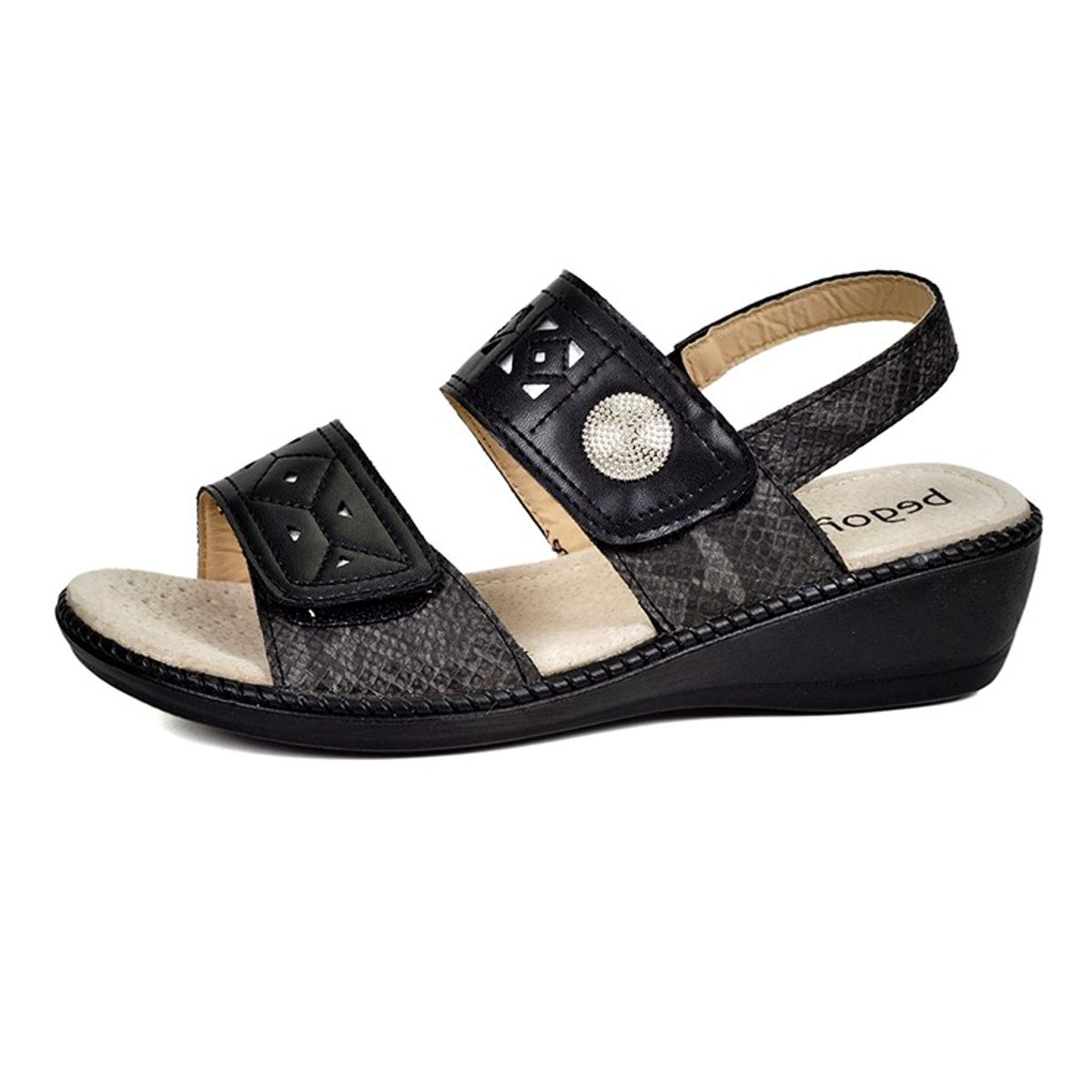 BEGOÑA - Sandalia Elinas Negro BEGOÑA