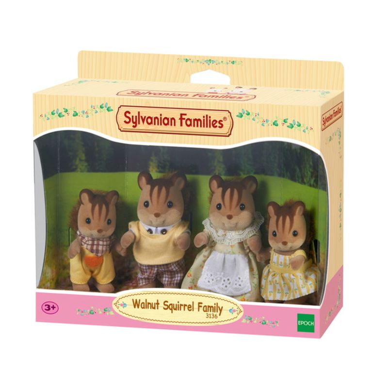 SYLVANIAN FAMILIES - Familia Ardillas Nuez Sylvanian Families