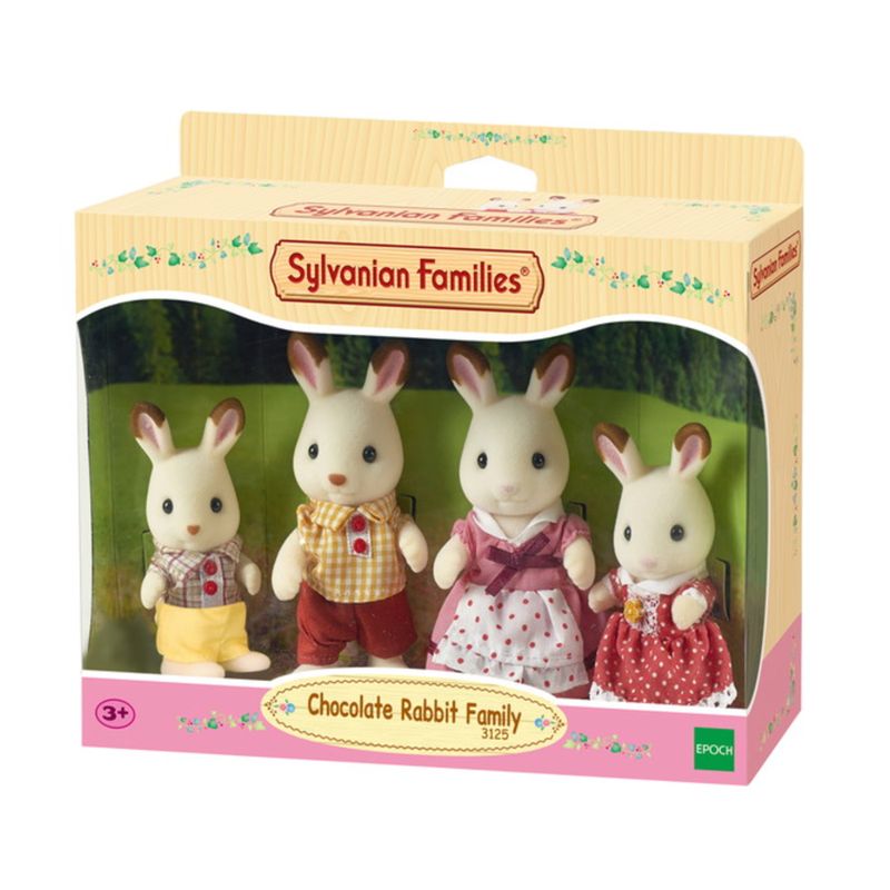 SYLVANIAN FAMILIES - Familia Conejos Chocolate Sylvanian Families