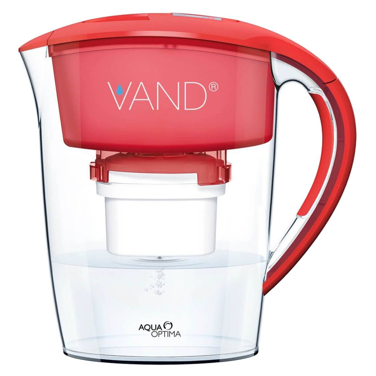 VAND - Jarro purificador de agua Minerva Plus Rojo