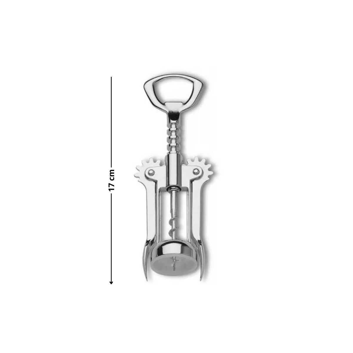 GENERICO - SACACORCHO 17CM TRES CLAVELES-MIMBRAL