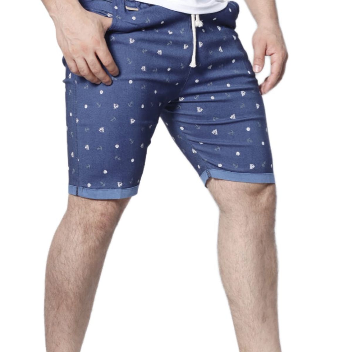 ZF - BERMUDA ESTAMPADO ANCLA