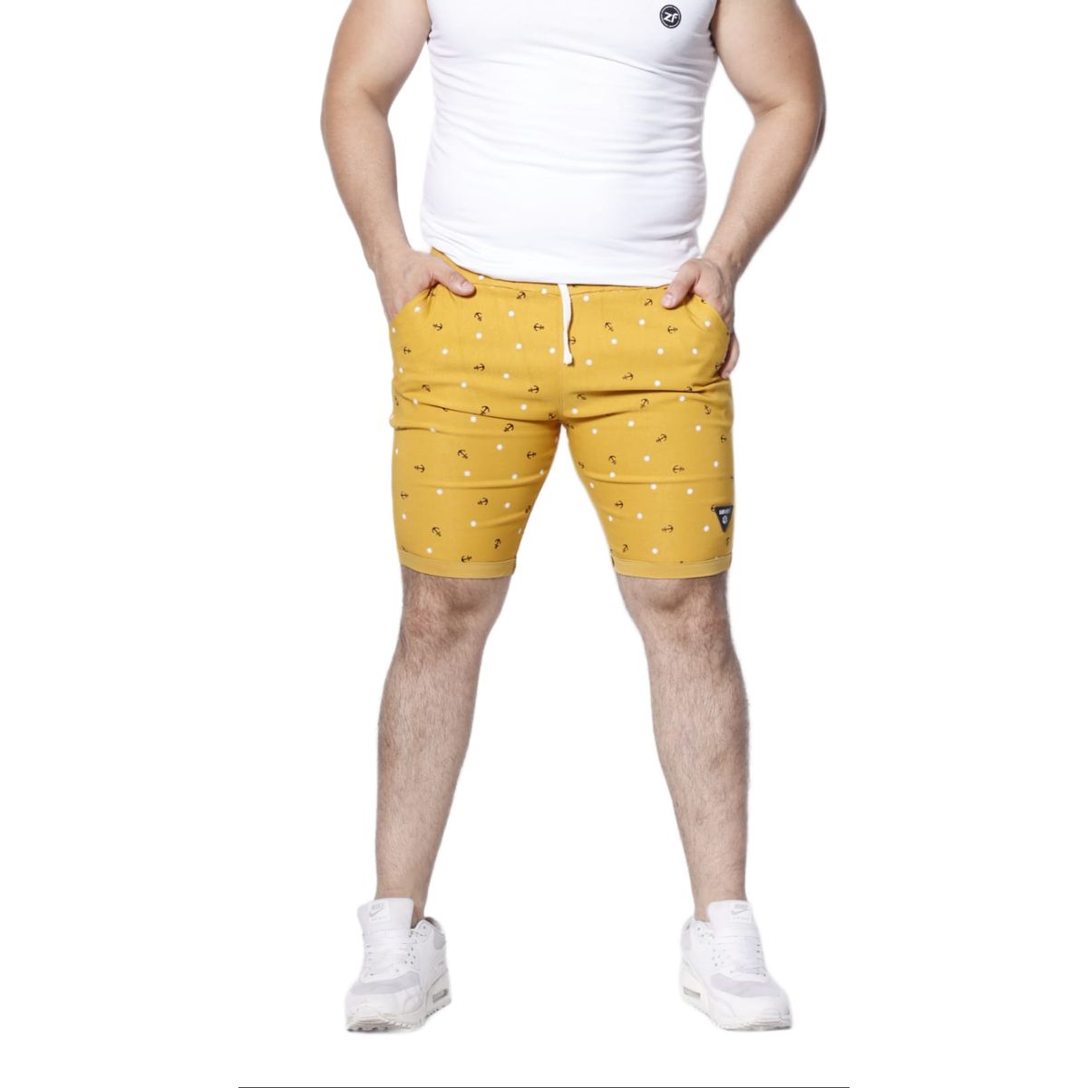 ZF - BERMUDA ESTAMPADO ANCLA