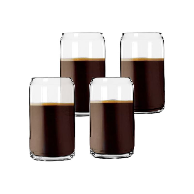 SIMPLIT - Set 4 Vasos Vidrio Borosilicato 550 ml Simplit