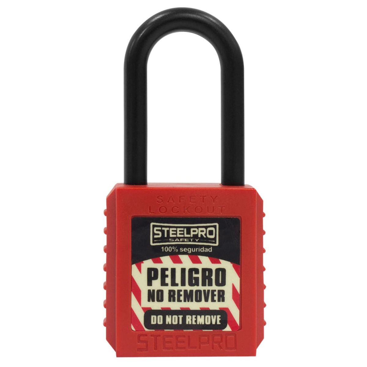 STEELPRO - Candado Steelpro Dieléctrico Rojo