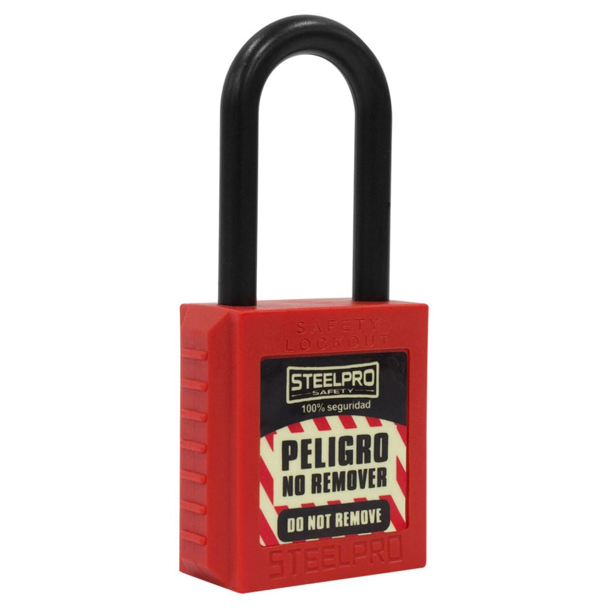 STEELPRO - Candado Steelpro Dieléctrico Rojo