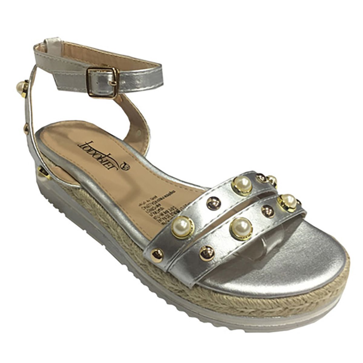 TODOPIEL - Sandalia Ecocuero ZAV99 Plata Todopiel