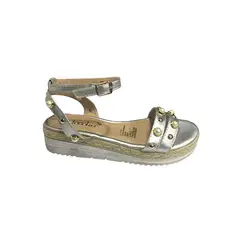 TODOPIEL - Sandalia Ecocuero ZAV99 Plata