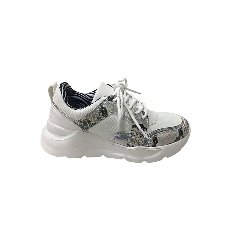 TODOPIEL - Zapatilla Mujer Plateado Todopiel