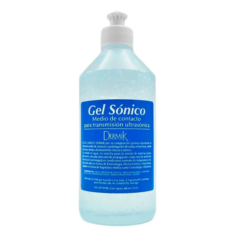 DERMIK - Gel Conductor Ultrasonido Dermik 400ML DERMIK