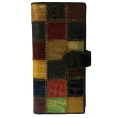 TODOPIEL - Billeteras Cuero BI368 Multicolor Cuadro