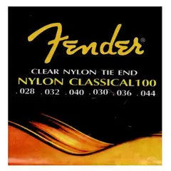 FENDER - Set Cuerdas De Nailon De Repuesto Para Guitarra Clásica