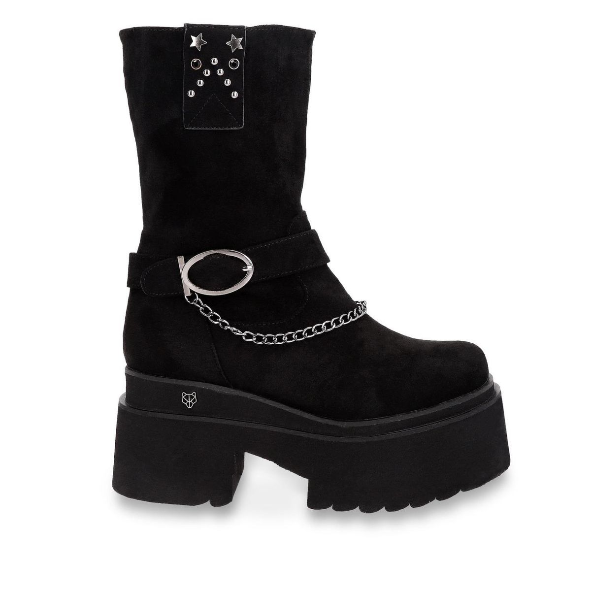 GOTTA - Botín Mujer Plataforma Negro 15885