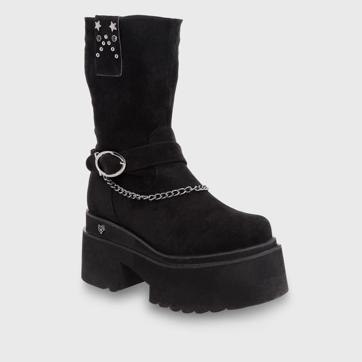 GOTTA - Botín Mujer Plataforma Negro 15885