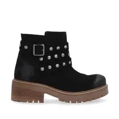 GOTTA - Botín Mujer Cuero Negro 28504