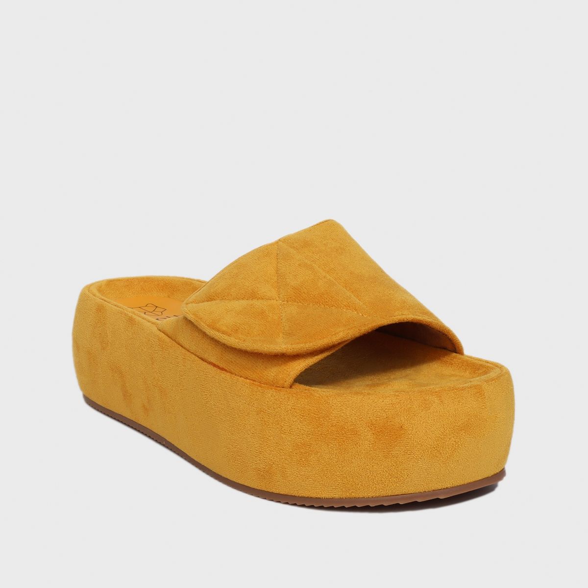 GOTTA - Sandalia Mujer Plataforma Amarilla 25520