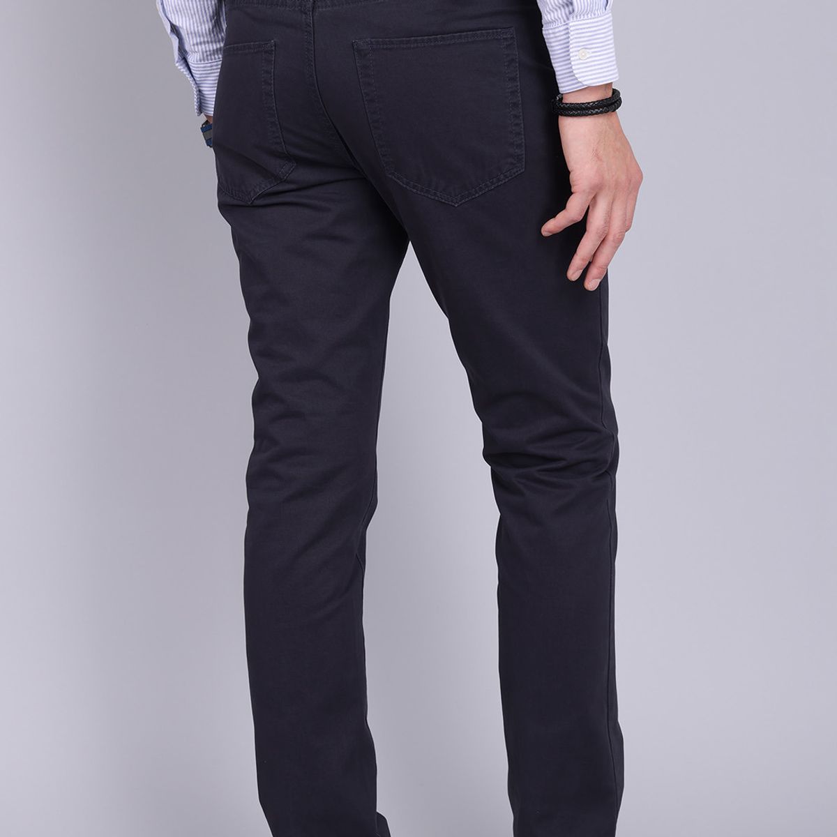 ARROW - Pantalón Hombre Arrow 5 Pocket Básico Regular Fit Azul ARROW