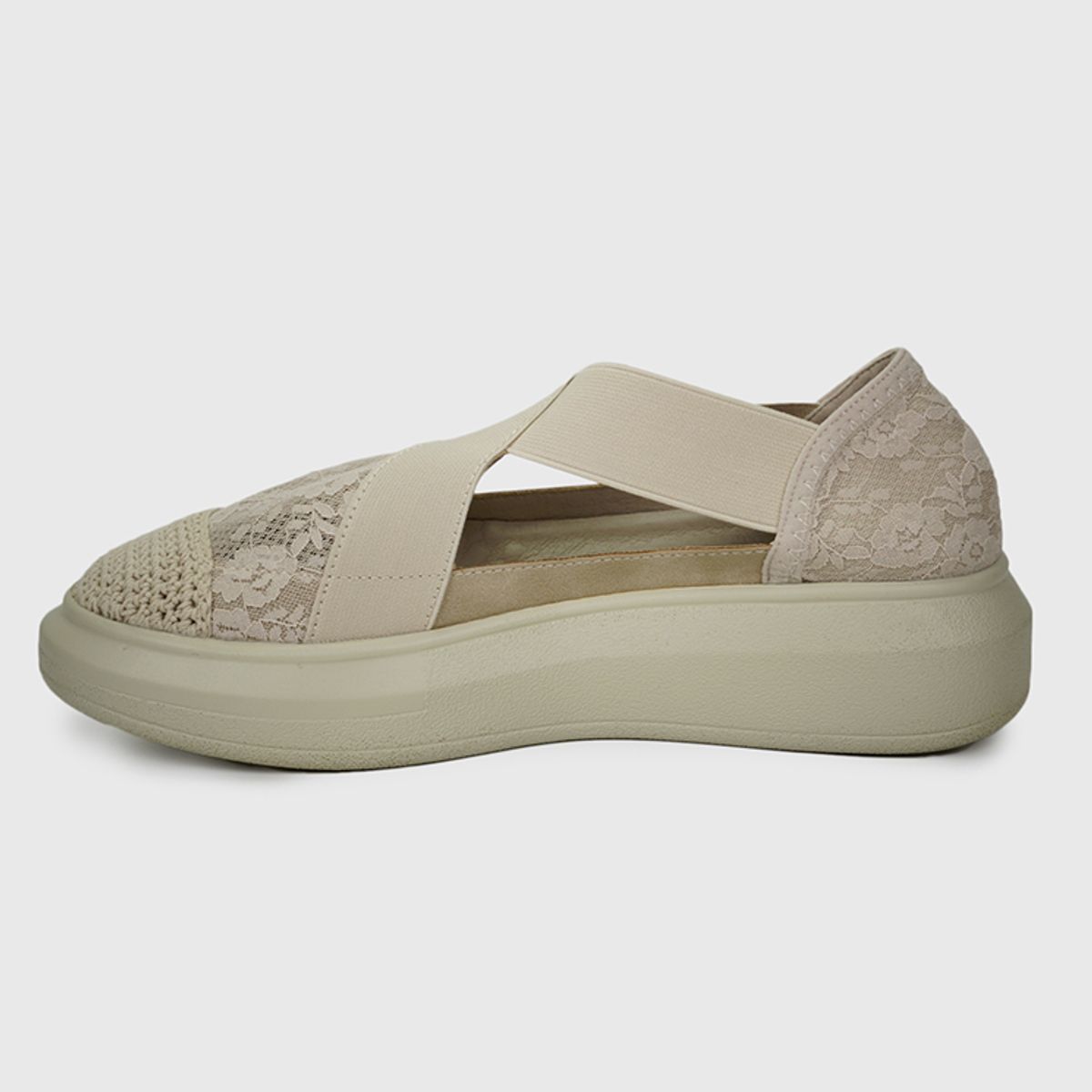EDA MANZINI - Zapatilla Anais Beige EDA MANZINI