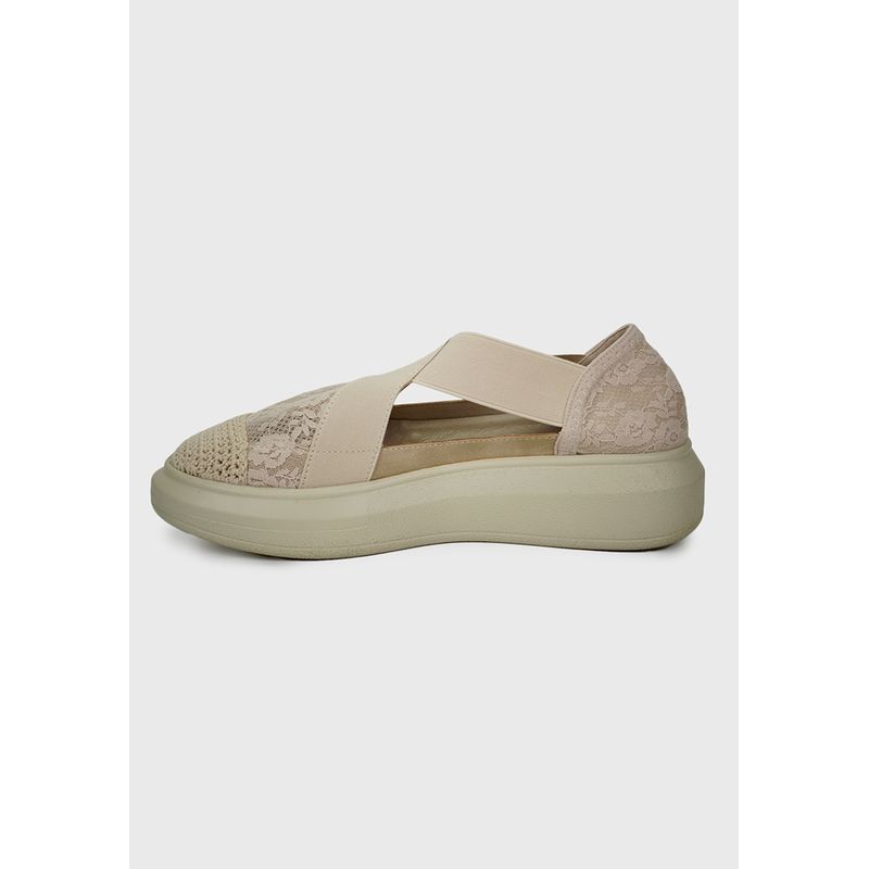 EDA MANZINI - Zapatilla Anais Beige EDA MANZINI