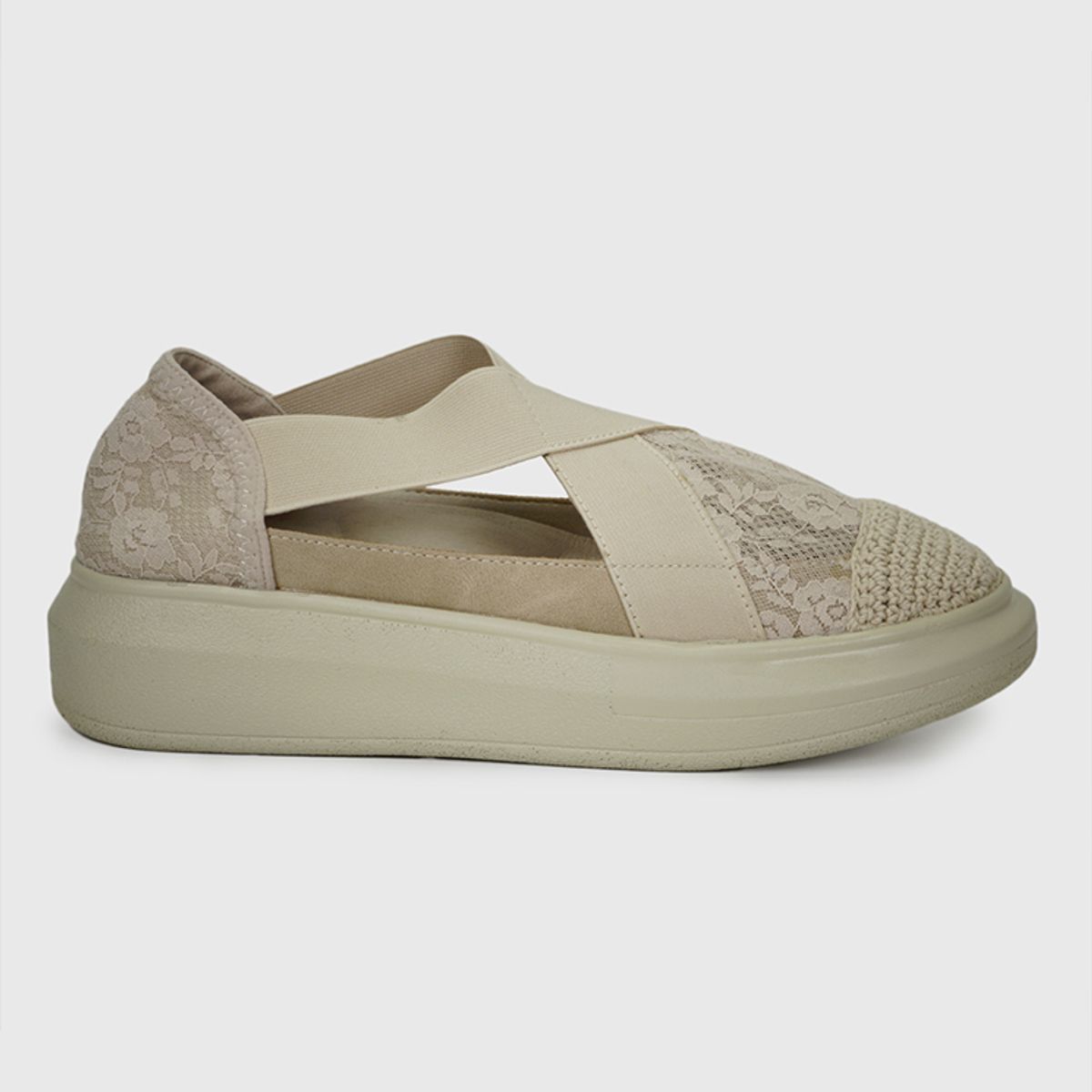 EDA MANZINI - Zapatilla Anais Beige EDA MANZINI