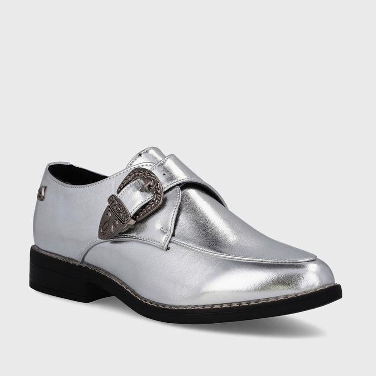 GOTTA - Zapato Plateado Charol Mujer 17565
