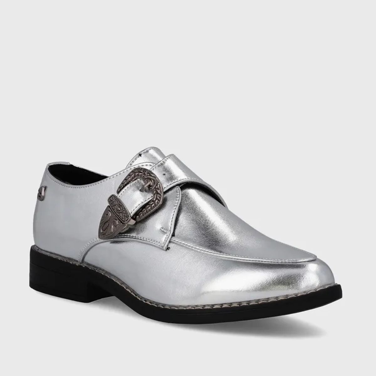 GOTTA - Zapato Plateado Charol Mujer 17565