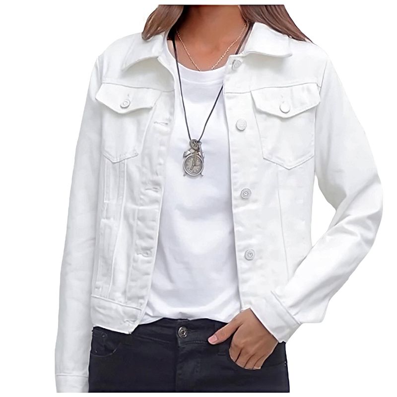 D'JOE - Chaqueta Mezclilla  Clasic Woman Mujer