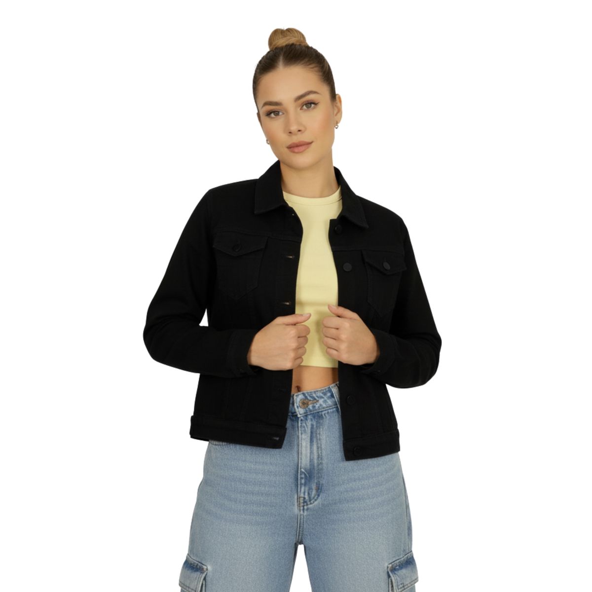 D'JOE - Chaqueta Mezclilla Clasic Woman Mujer