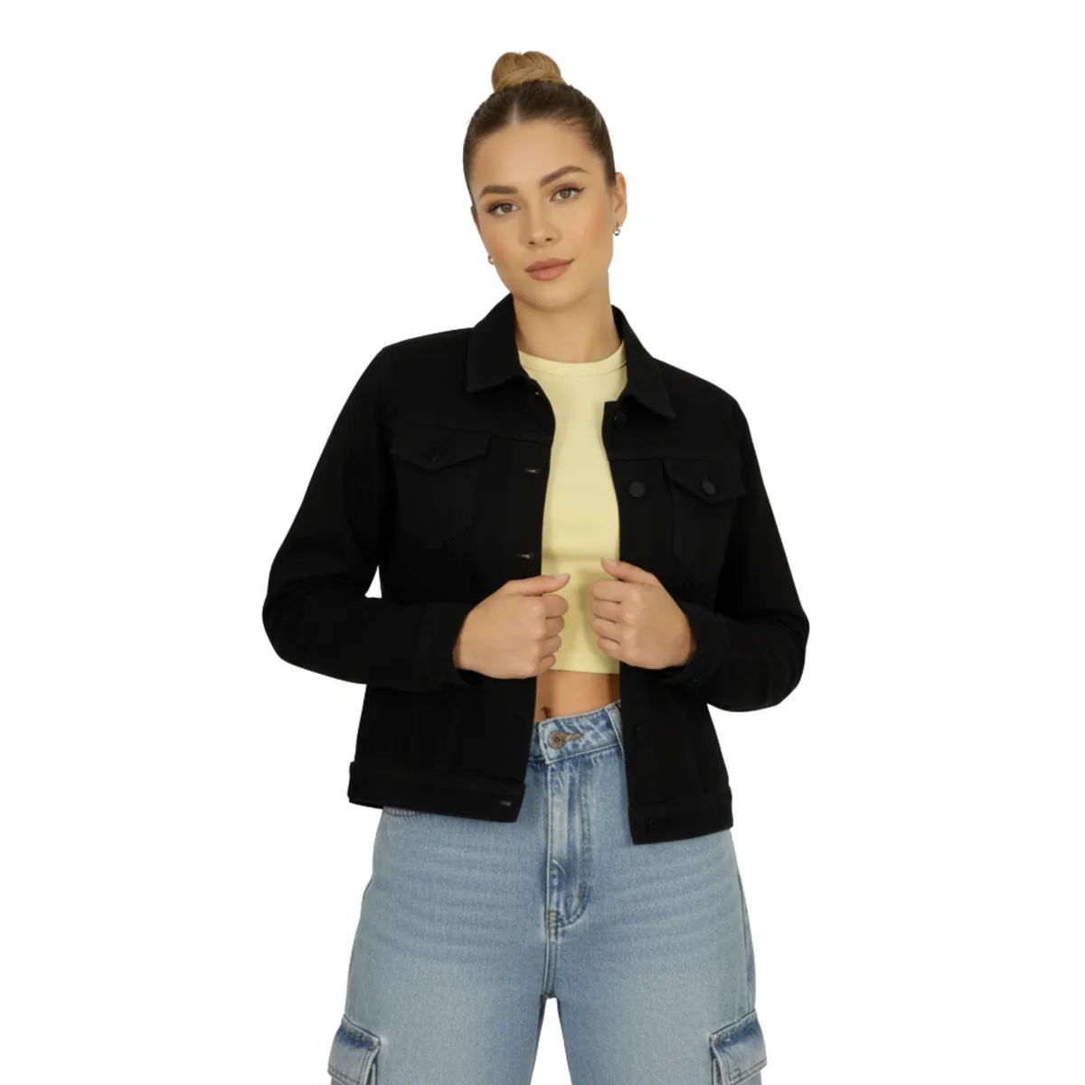 D'JOE - Chaqueta Mezclilla Clasic Woman Mujer