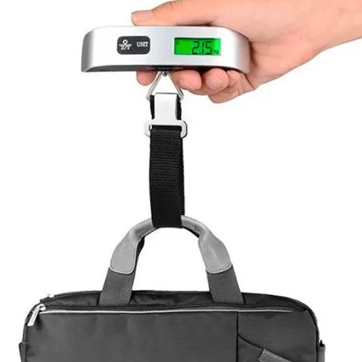 GENERICO - Pesa Digital Lcd De Mano Maleta Equipaje Balanza Portátil