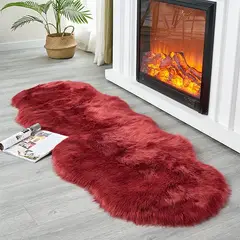 GENERICO - Alfombra Nordica B de lana sintetica 60x180