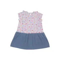 PILLIN - Vestido Bebe Niña Celeste