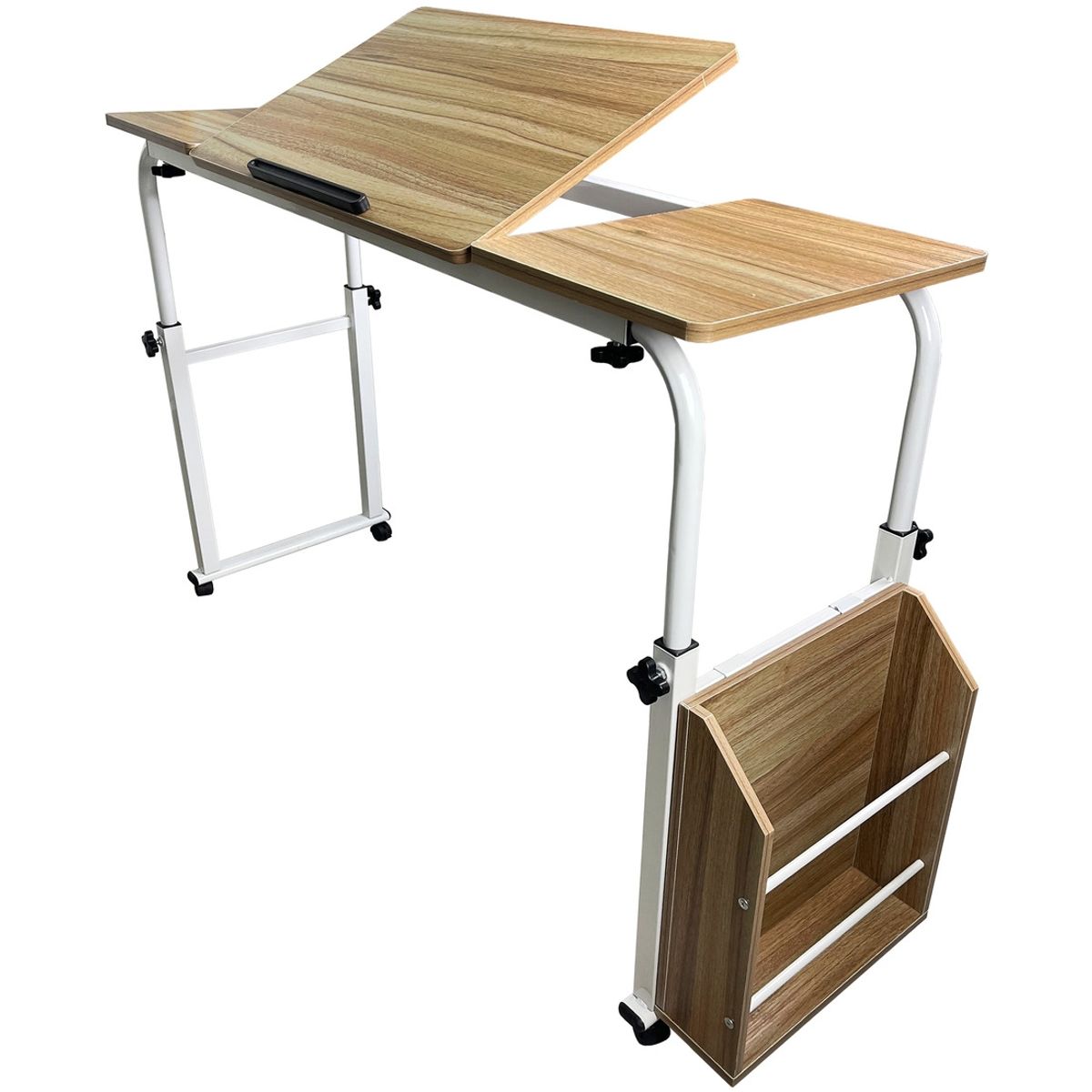 GENERICO - Escritorio Mesa Ambulante Para Cama Con Ruedas